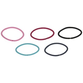 Scunci No-Damage Elastic Stretch Hairbands in Pastel Colors, 30 Count