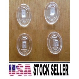 Galaxylense 2 Pair Nose Pads Push-in For Oakley Crosshair Whisker.. Glasses Replacement