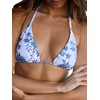 BERLOOK Bikini reversible para mujer, parte superior de corte alto,