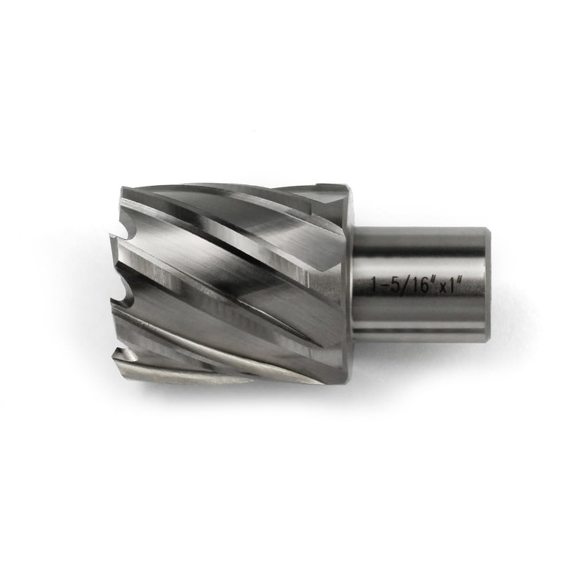 Annular Cutter JESTUOUS 1-5/16 Inch Cutting Diameter 3/4 Weldon Shank
