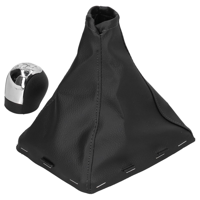 6 Speed Gear Shift Knob with Gaiter Fit for Opel