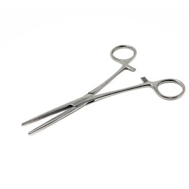 Premium Autoclave-able Heavy Duty Hemostat Forceps Clamps 6.25" Straight, Stainless Steel