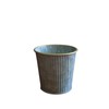 Dipamkar Set of 3 Galvanized Windowsill Herb Pots Metal Herb