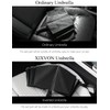 XIXVON Umbrella Pro (10 Ribs, Black) | UPF 50+ 99%