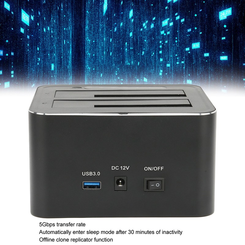 USB 3.0 to Dual Slot SATA HDD Docking Station Offline