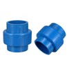 uxcell 40mm X 40mm PVC Pipe Fitting Union Solvent Socket