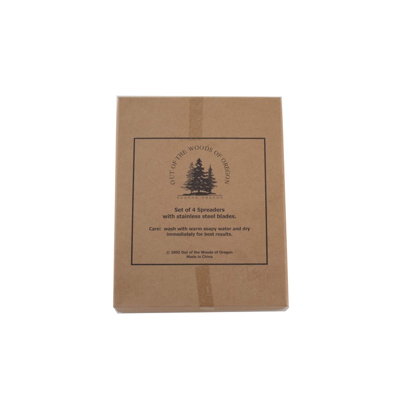 Out of the Woods of Oregon Set of Four Rustic