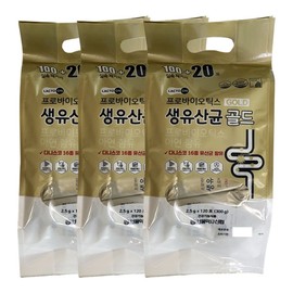 Seoul Pharmacist Credit Union Lactoon Probiotics Live Lactobacillus Gold 120 packs (3) / JJ Mall / 락토온 프로바이오틱스 생유산균 골드 120포 3개 / JJ몰