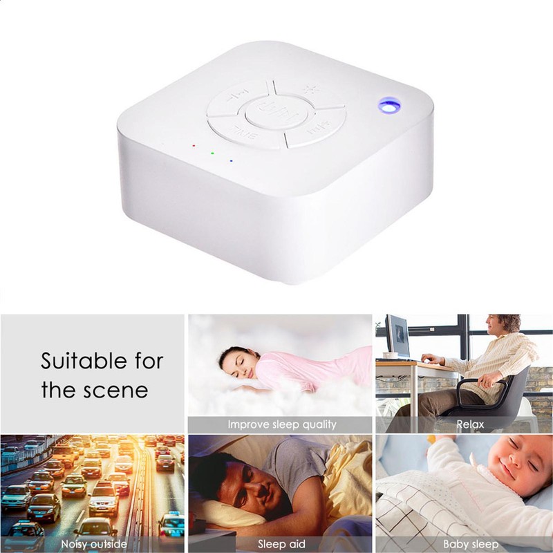 White Noise Machine Sleep Helper Sound Relaxation Machine Sleep Therapy