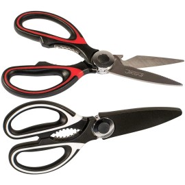 Unbranded 2 Pack Heavy Duty Kitchen Shears Stainless Steel Kitchen Scissors Ultra Sharp - 2x2 Pack ( 4 Total)
