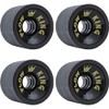 Hawgs Wheels Plow King Black Skateboard Wheels - 72mm 78a