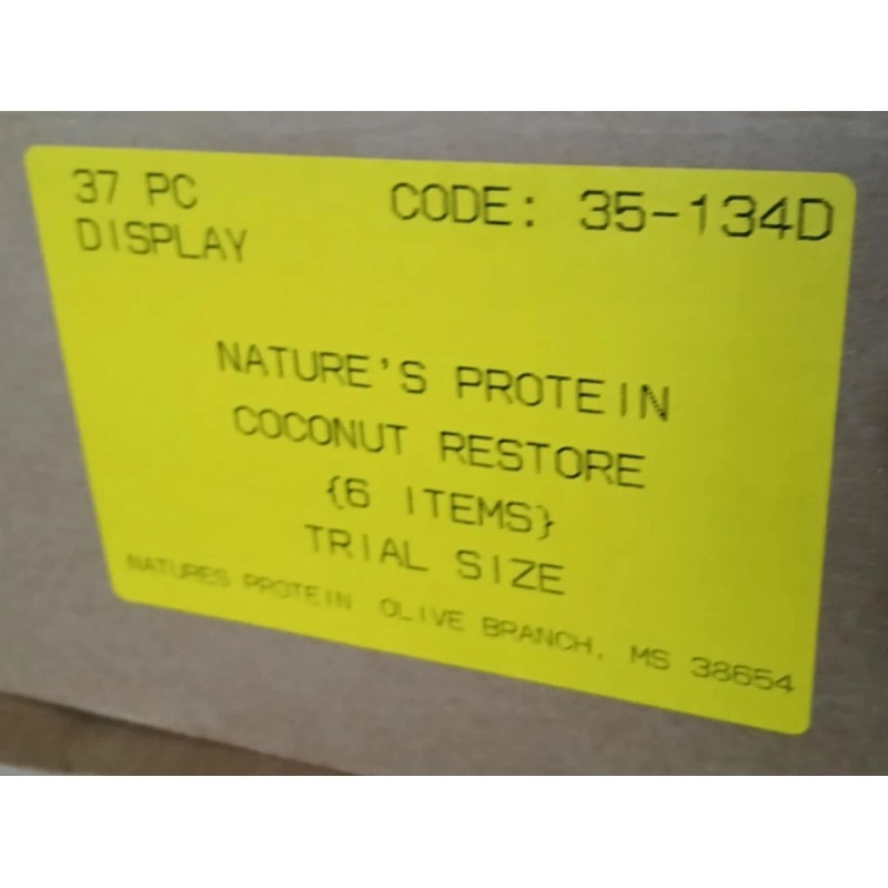 Nature's Protein COCONUT Restore Hair Products 6 choices of 37