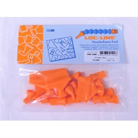 New LOC-LINE 41490 1/4" Nozzle-RAMA Pack 20PC Set of Modular Hose NOZZLES .25 - LOCL-MS6417