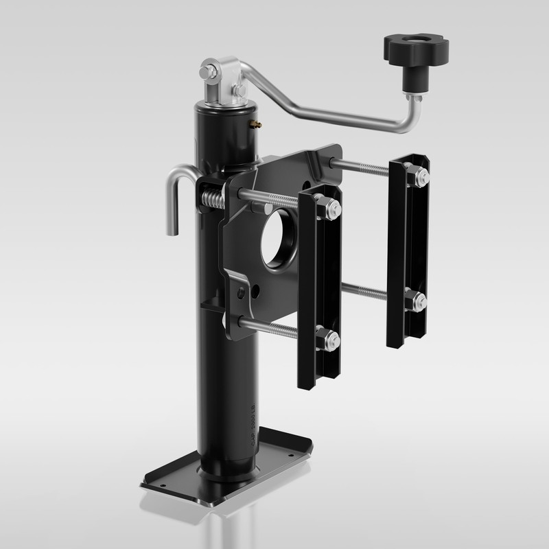 TOWKING 2000 lbs 10in Lift Compact Boat Trailer Jack,Bolt on
