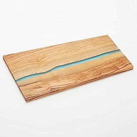 American Metalcraft OWP18 Olive Wood Polyresin Coating Serving Board, 18"