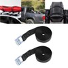Lashing Straps, Adjustable Lashing Straps with Clamping Lock, Short Tie