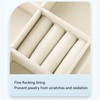 Travel Jewelry Case Portable 2 Layers PU Leather Jewelry Storage