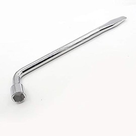 TopHomer Chrome Vanadium Steel Wheel Nut Wrench 22MM Hex Socket Wrench Ideal for Car Repair