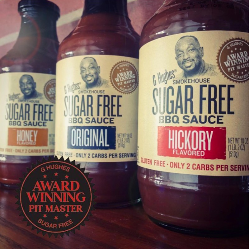 G Hughes Sauce Bbq Sf Hickory