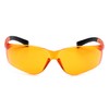 Pyramex S2540S Ztek Safety Glasses Orange Lens Orange Frame ANSI