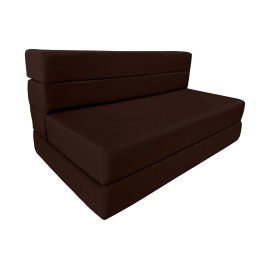 Danfuton Folding Foam Mattresses, Chair Lounger, Studio Guest Beds, 6 x39x 80, Brown