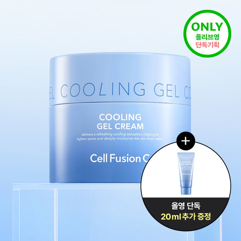 Cell Fusion Post &alpha; Cooling Gel Cream 50ml Set (+20ml)