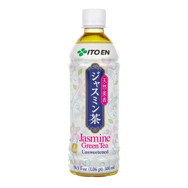ivanky Ito En Jasmine Green Tea, Unsweetened, 16.9 Fl Oz,