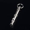 Silver Pets Whistle Adjustable Pet Training Sound Control Stainless Steel