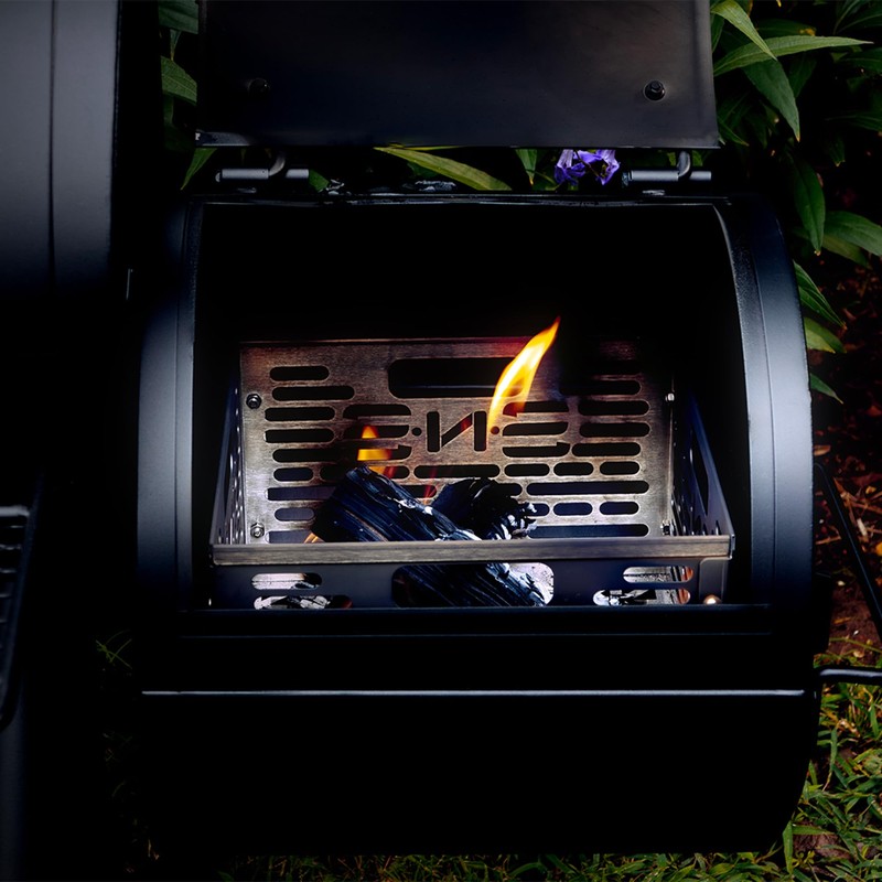 SnS Grills Slow ‘N Sear® Stainless Steel Charcoal Basket and