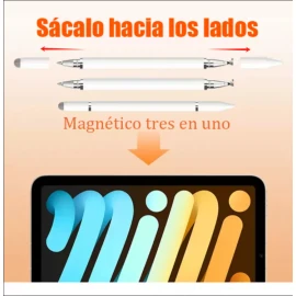 Contaeras Stylus Punta Fina De Disco Precisión Doble Punta para Celular Talla Blanco + Negro Contaeras
