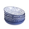 Selamica Porcelain 26 Ounce Pasta Bowls Set of 6, 8
