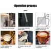 Coffee Machine Steam Nozzle Stainless Steel 3 Holes Coffee Maker