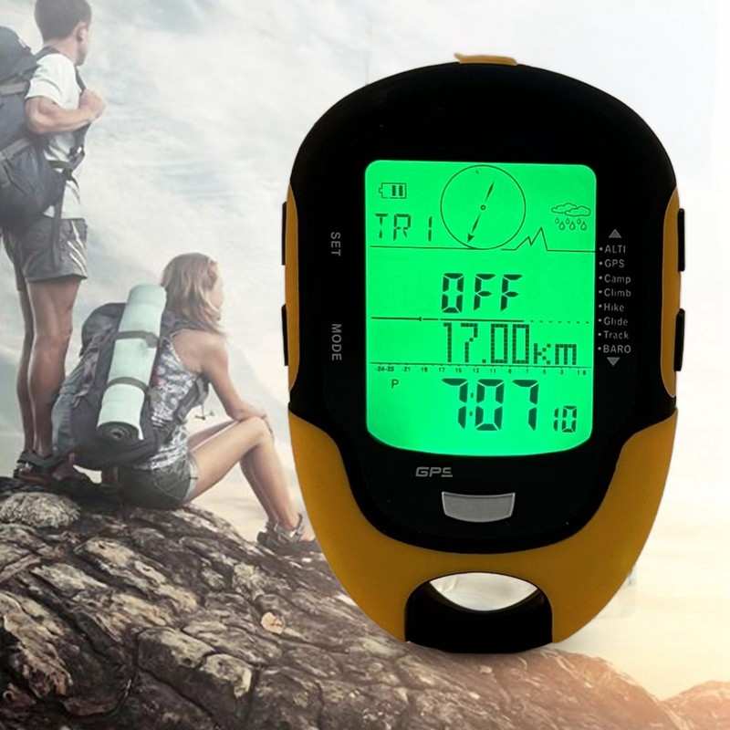 FR510 ABS IPX4 Waterproof Grade Outdoor Navigation Altitude Meter Temperature