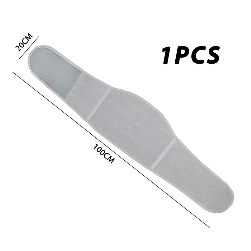 COACOM 1 Piece Light Grey Back Support Belt, Back Brace,