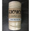 eJoyce 2 mm x 436-yards Macrame Cord, Natural Soft Cotton,