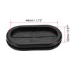 TA-VIGOR 4Pcs Oval Rubber Grommet, 46 x 23mm Double Sided