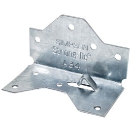 Simpson Strong-Tie A34 1-7/16 in. x 2-1/2in. Galvanized Framing Angle
