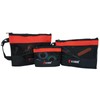 Small Tool Bag,Stand-Up Zipper Pouch Heavy Duty Multi-Purpose Storage Bags,Red,3-Pack