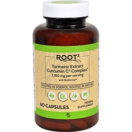 Vitacost Turmeric Extract Curcumin C3 Complex with Bioperine - 1,160 mg per Serving - 60 Capsules
