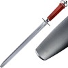 KOPALA Sharpening Steel Knife Sharpener Rod Flat 12 Inches Honing