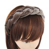 axy Traditional Headband Braided for Dirndl Velvet Braided Look Women's