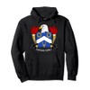 Elwood Crest Family Crest Pullover Hoodie, black