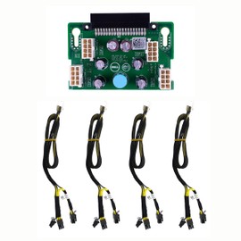 New GPU Power Supply Expansion Board & 4X Cables Compatible with Dell Poweredge T630 T640 Server X7C1K DRXPD