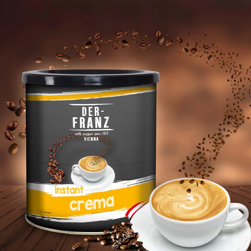 Der-Franz Crema Instant-Coffee, 200 g