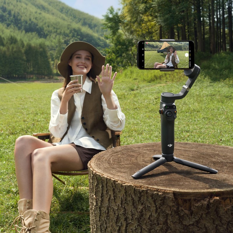 DJI Osmo Mobile 6 Gimbal Stabilizer for Smartphones, 3-Axis Phone