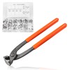 LEONTOOL Ear Clamp Pliers 10" Ear Clamp Pliers Front Jaw