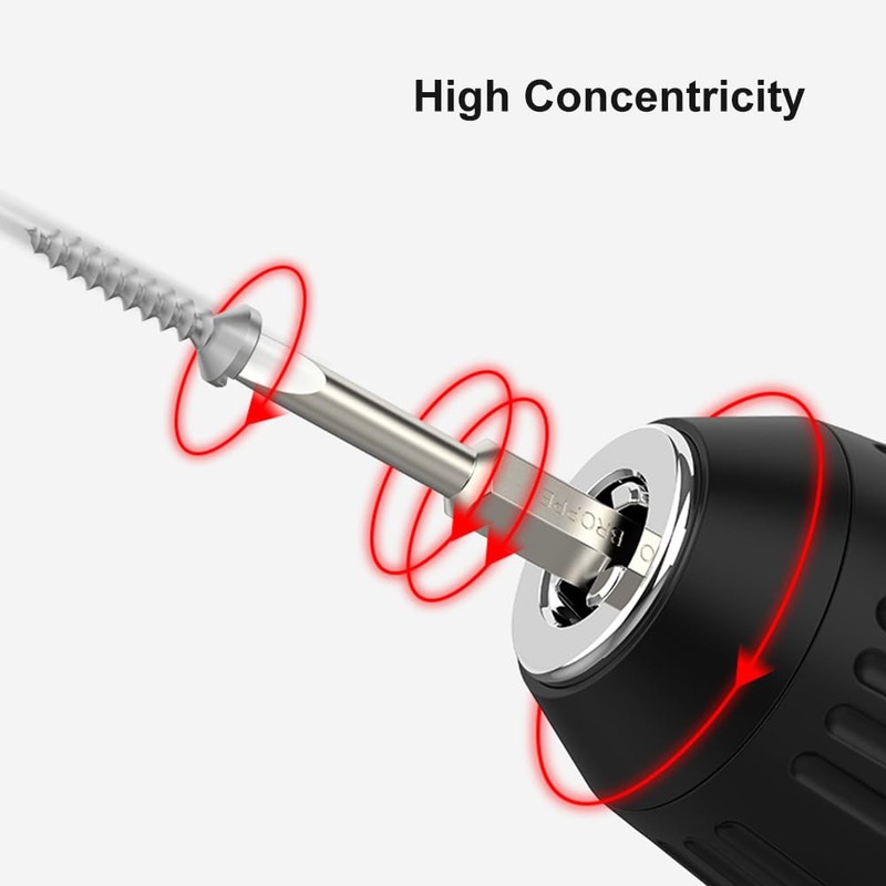 6 Pcs Slotted Screwdriver Bit Set Magnetic Flat Head Bits