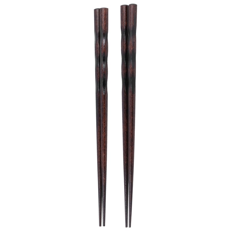 5Pairs Chopsticks Simple Reusable Wooden Pointed Chopsticks Natural Environmentally Friendly