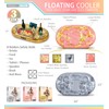 POZA Inflatable Floating Coolers - Luxurious Rose Gold, Gold, Silver