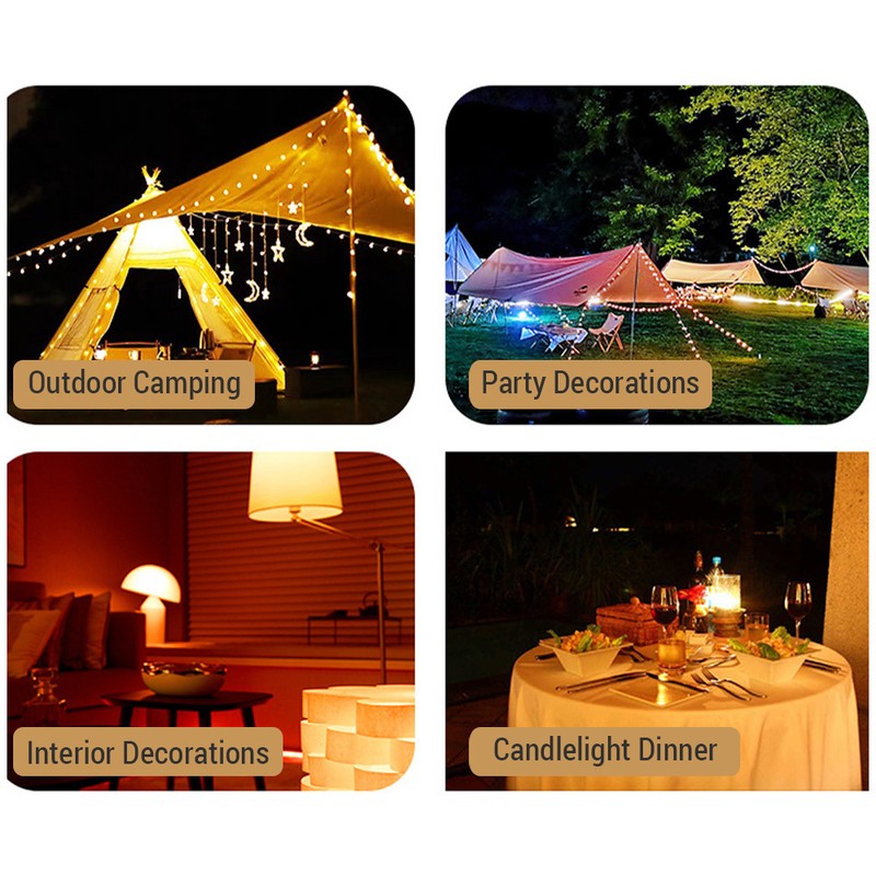 Portable Gas Camping Lantern Head Outdoor Candle Lamp Head for